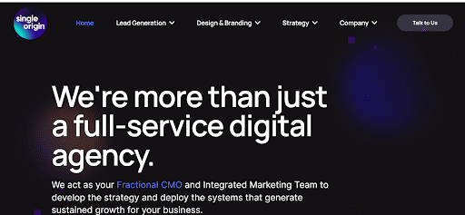 Single Origin: Pioneering comprehensive digital strategies to elevate law firm marketing.